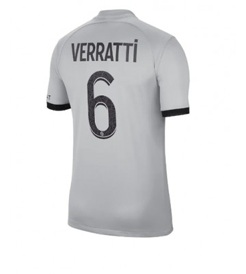 Paris Saint-Germain Marco Verratti #6 Bortedrakt 2022-23 Kortermet